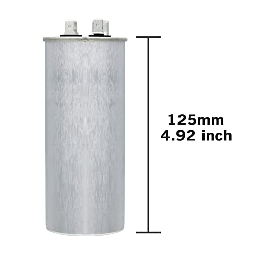 70uF 70 MFD 370VAC 440VAC 450VAC 50/60Hz CBB65 CBB65B Run Start Capacitor for AC Unit Fan Motor Start or Pool Pump or Air Condenser Straight Cool