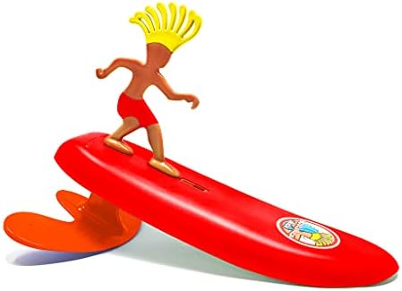 Surfer Dudes Classics Wave Powered Mini-Surfer and Surfboard Beach Toy - Costa Rica Rick