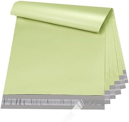 Metronic 100PC Poly Mailers 24x24 Large Shipping Bags for Clothing, Strong Adhensive Mailers Bags for Small Business, Shipping Envelopes, Tear-resistant Mailing Bags in Avocado Green