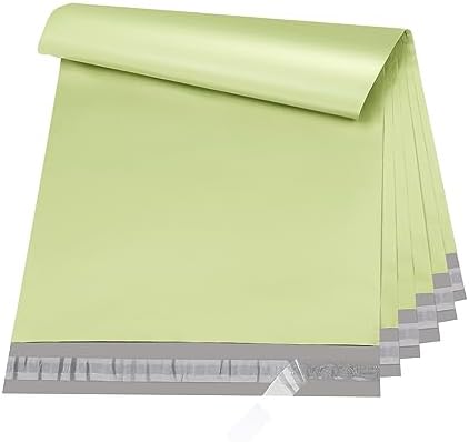 Metronic 100PC Poly Mailers 24x24 Large Shipping Bags for Clothing, Strong Adhensive Mailers Bags for Small Business, Shipping Envelopes, Tear-resistant Mailing Bags in Avocado Green
