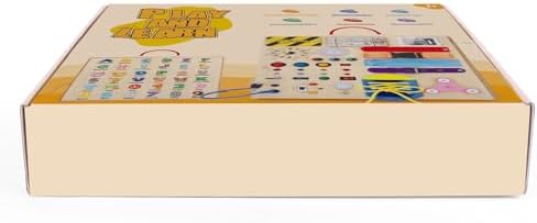 23 in 1 Busy Board Montessori Toys for Toddler and 1-3 Year Old Boys and Girls