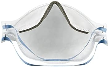 3M Aura Particulate N95 Respirator 9205+, Flat Fold Lightweight Design, Non-Valved, 20 Count (Pack of 1)