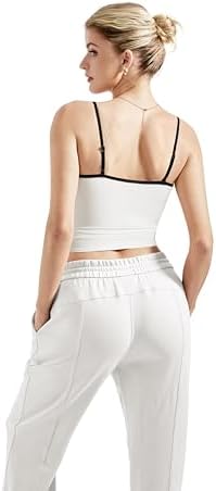 SUUKSESS Women Sexy Square Neck Tank Top Summer Y2K Going Out Basic Cami Shirt