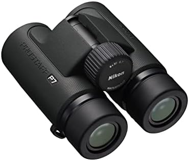 Nikon PROSTAFF P7 8x30 Binocular | Waterproof, fogproof, Rubber-Armored Compact Binocular, Oil & Water Repellent Coating & Locking Diopter | Official Nikon USA Model