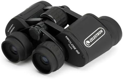 Celestron – UpClose G2 7x35 Binocular – Multi-Coated Optics for Bird Watching, Wildlife, Scenery and Hunting – Porro Prism Binocular for Beginners – Includes Soft Carrying Case