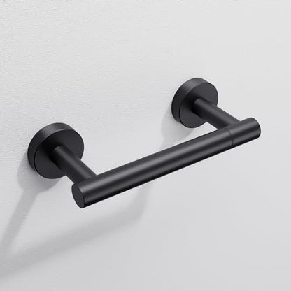 Day Moon™ (2 Pack) Matte Black Toilet Paper Holder - Black Toilet Paper Holder Wall Mount