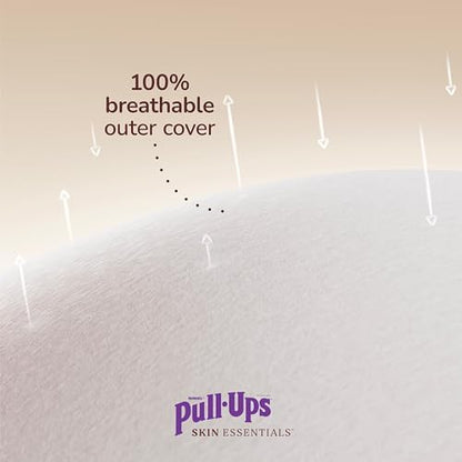 Pull-Ups Boys' Skin Essentials Potty Training Pants, Training Underwear, 4T-5T (38-50 lbs), 60 Ct