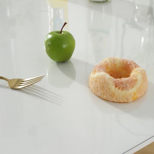 LovePads Clear Desk Mat 16 x 36 Inch, 1.5mm Thick Clear Table Protector, Waterproof Plastic Table Cover Protector, PVC Desk Protector Mat, Vinyl Desk Cover for Desktop, Coffee & Dining Table