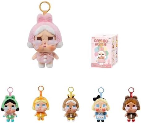 POP MART Crybaby Tears Factory Series - Vinyl Face Plush Blind Box, Random Design Action Figures Collectible Toys Home Decorations, Holiday Birthday Gifts, Single Box