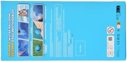 Reusable Water Balloons, Water Bombs Splash Ball, Magnetic Water Ball for Outdoor Games, Summer Party(8Pcs)