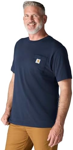 Carhartt Men's Loose Fit Heavyweight Short-Sleeve Pocket T-Shirt (Also Available in Big & Tall)