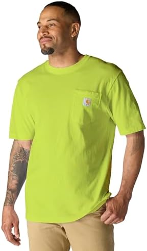 Carhartt Men's Loose Fit Heavyweight Short-Sleeve Pocket T-Shirt (Also Available in Big & Tall)