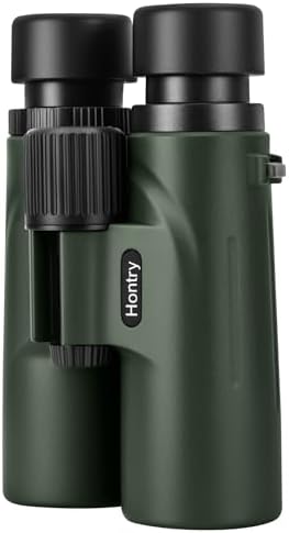 Hontry 8x42 Binoculars with IPX6 Waterproof Protection for Bird Watching, Hunting, Cruise Ship, Travel and Safari
