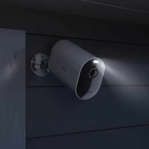 Arlo Pro 4 XL Spotlight 4 Camera Security Bundle - VMS4452P (Renewed)