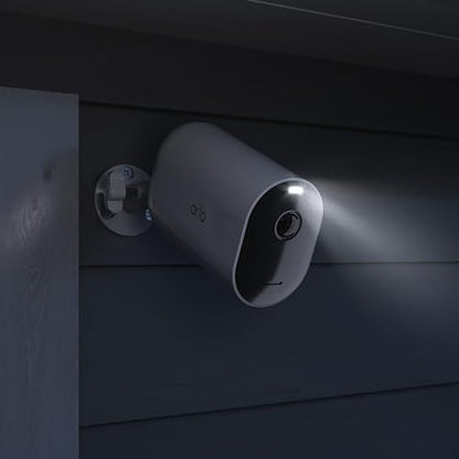 Arlo Pro 4 XL Spotlight 4 Camera Security Bundle - VMS4452P (Renewed)
