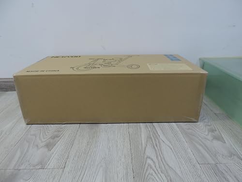 newyoo Toddler Tricycle with Push Handle for 1-3 Year Old, Toddler Bike, Birthday Gift and Toy for Boys and Girls, 5 in 1 Kids Trike, Balance Bike with Backrest and Safety Belt, Khaki, TR007