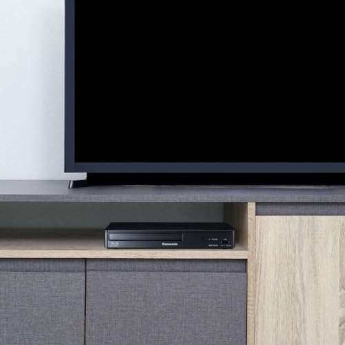 Panasonic DMP-BD90P-K Blu-ray DVD Player with Full HD and Dolby Digital Sound (Black, Renewed)