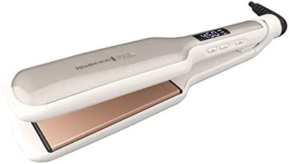Remington Shine Therapy 2 inch Hair Straightener, Flat Iron Infused with Argan Oil & Keratin, Professional Ceramic Flat Iron for Less Frizz, Shiny & Smooth Hot Styling Tools
