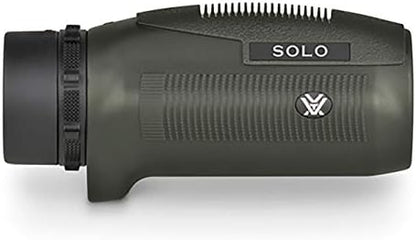 Vortex Optics Solo Monocular 10x36 - Utility Clip, Adjustable Eyecup, Fully Multi-Coated Lenses, Rubber Armor, Non-Slip Grip, Fogproof, Waterproof - Unlimited, Unconditional Warranty