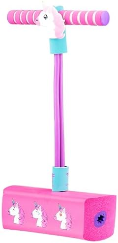 Flybar My First Foam Pogo Jumper for Kids Fun and Safe Pogo Stick for Toddlers, Durable Foam and Bungee Jumper for Ages 3 and up, Supports up to 250lbs