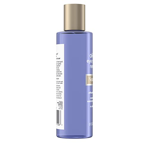 Neutrogena Gentle Oil-Free Eye Makeup Remover & Cleanser for Sensitive Eyes, Non-Greasy Makeup Remover, Removes Waterproof Mascara, Dermatologist & Ophthalmologist Tested, 8.0 fl. oz (Pack of 2)