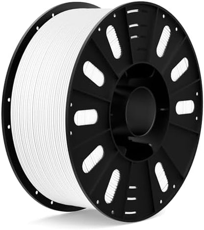 ELEGOO PETG Filament 1.75mm White 3KG, 3D Printer Filament Dimensional Accuracy +/- 0.02 mm, 3kg Large Spool(6.6lbs) Fits for Most FDM 3D Printers