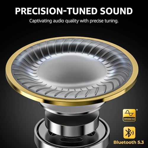 TOZO T10 Wireless Earbuds Bluetooth 5.3 Headphones, App Customize EQ, Ergonomic Design, 55H Playtime, Wireless Charging Case, IPX8 Waterproof Sound in-Ear Headset, 2025 New Version