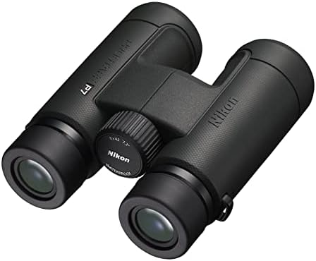 Nikon PROSTAFF P7 8x42 Binocular | Waterproof, fogproof, Rubber-Armored Full-Size Binocular, Oil & Water Repellent Coating & Locking Diopter | Official Nikon USA Model