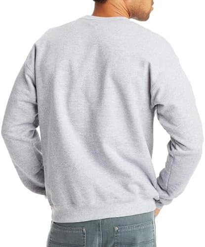 Hanes Men's EcoSmart Fleece, Pullover Crewneck Sweatshirt, 1 or 2 Pack