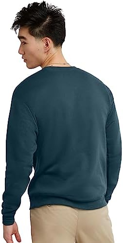 Hanes Men's EcoSmart Fleece, Pullover Crewneck Sweatshirt, 1 or 2 Pack