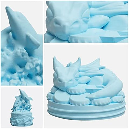 Matte PLA Filament 1.75mm, Upgrade Matte 3D Printer PLA Filament, 1KG*2 Bundle Cardboard Spool 3D Printing Filament for 3D Printers(Matte Green+Blue 2Pack)