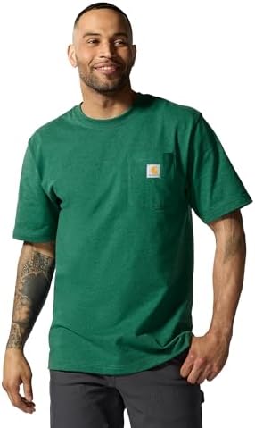 Carhartt Men's Loose Fit Heavyweight Short-Sleeve Pocket T-Shirt (Also Available in Big & Tall)