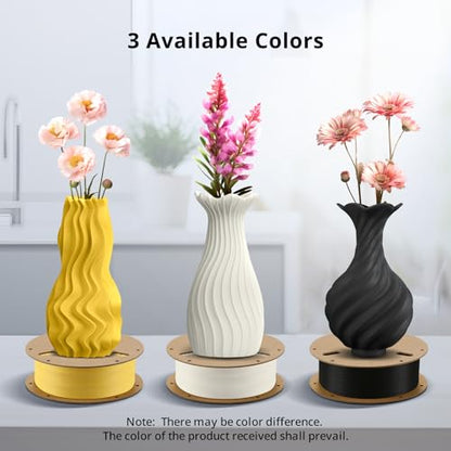 ANYCUBIC Matte PLA Filament 1.75mm, 3D Printing PLA Filament 1.75mm Dimensional Accuracy +/- 0.02mm, 1KG Spool (2.2 lbs), Matte Black