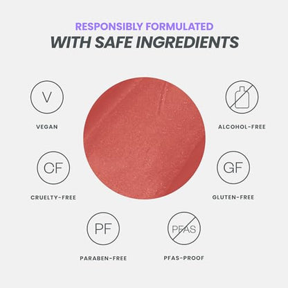 Wonderskin Wonder Blading All Day Lip Stain Peel Off Masque - Long Lasting, Waterproof and Transfer Proof Nude Lip Tint, Matte Finish Peel Off Makeup (Lovely Masque)