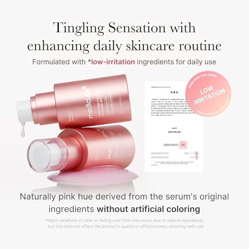 medicube PDRN Pink Collagen Exosome Shot Serum 7,500 PPM | Liquid Skin Booster | Exosome, Salmon DNA PDRN, Spicules | Uneven Skin Tone, Pore Care, Skin Texture | Korean Skin Care 1.01 fl.oz