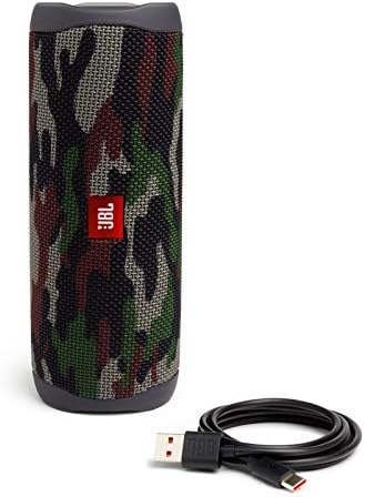 JBL FLIP 5 Waterproof Portable Bluetooth Speaker - Squad (Renewed)