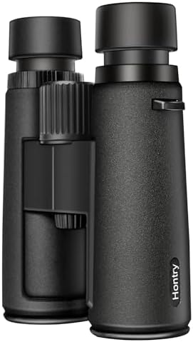 Hontry 10x42 Binoculars with IPX7 Waterproof Protection for Bird Watching, Hunting, Cruise Ship, Travel and Safari