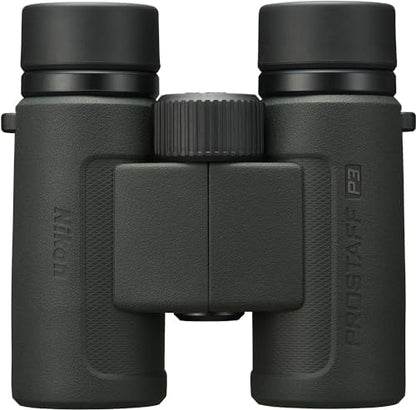 Nikon PROSTAFF P3 10x30 Binocular | Waterproof, fogproof, Rubber-Armored Compact Binocular, Wide Field of View & Long Eye Relief | Official Nikon USA Model