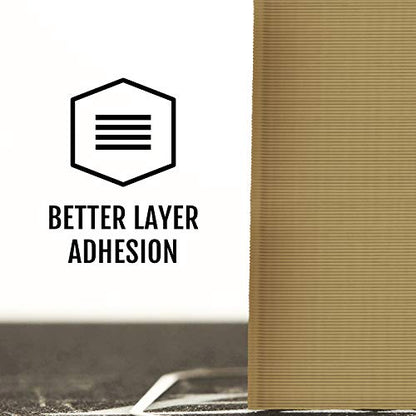 HATCHBOX 1.75mm Bronze PLA 3D Printer Filament, 1 KG Spool, Dimensional Accuracy +/- 0.03 mm, 3D Printing Filament