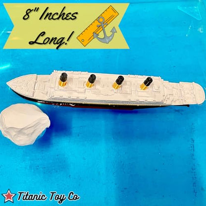 Titanic Bath Boat And Pool Toy By TitanicToyCo, RMS Titanic Toys For Kids, Historically Accurate Titanic Toy, Titanic Ship, Titanic Cake Topper, Titanic Figurine, Titanic Boat, Titanic Replica