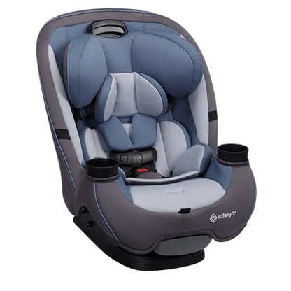 Safety 1st Grow and Go All-in-One Slim Convertible Car Seat, Rear Facing, 5-40 lbs, Forward Facing (30–65 lbs), High Back Booster Seat 40-100 pounds, Alaskan Blue