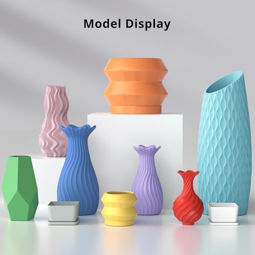 ANYCUBIC Matte PLA Filament 1.75mm, 3D Printing PLA Filament 1.75mm Dimensional Accuracy +/- 0.02mm, 1KG Spool (2.2 lbs), Matte Red