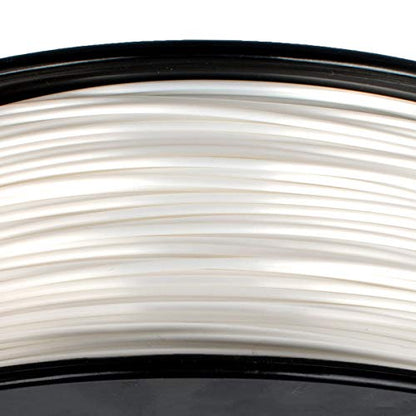 Geeetech Silk PLA Filament 1.75mm for 3D Printer, Metal-Like Shiny Consumable 1kg (2.2lbs) 1 Spool, Dimensional Accuracy +/- 0.03 mm,Metallic White