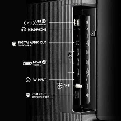 Hisense 55" Class QD6 Series (55QD6QF, 2025 Model) QLED 4K UHD Smart Fire TV, Voice Remote with Alexa, Dolby Vision, Dolby Atmos, Motion Rate 120, HDR 10+, Game Mode Plus, MEMC, VRR, ALLM