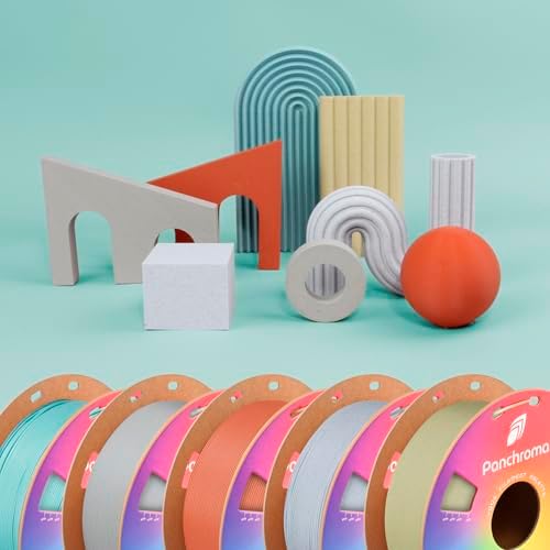 Polymaker Panchroma Marble PLA Filament, Marble Slate Grey 1.75mm 1kg 3D Printing Filament, 3D Printer PLA Filament, Fit Most FDM 3D Printers, 1kg Spool (2.2lbs)