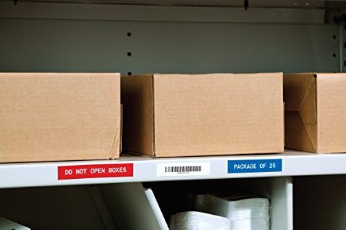 Brady Authentic (M21-750-595-RD) All-Weather Vinyl Label for Indoor/Outdoor ID, Lab and Equipment Labeling, White on Red- For M210, M210-LAB, M211, BMP21-PLUS and BMP21-LAB Printers, .75" W, 21' L