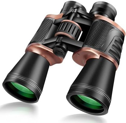 22x50 Binoculars for Adults High Powered, BAK-4 Prism HD FMC, Professional Waterproof Binoculars for Bird Watching, Hunting, Travel with Carrying Bag
