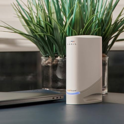 ARRIS (S33) - Cable Modem - Fast DOCSIS 3.1 Multi-Gigabit Cable Modem For Comcast Xfinity, Cox, Spectrum & More 1 & 2.5 Gbps Ports 2.5 Gbps Max Internet Speeds 2 Year Warranty - (No Built-in Wifi)