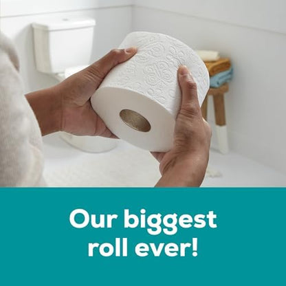 Angel Soft Toilet Paper, 24 Super Mega Rolls = 144 Regular Rolls, Soft and Strong Toilet Tissue