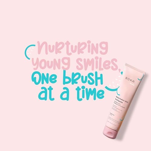 Boka Fluoride Free Toothpaste Nano Hydroxyapatite Toothpaste - Watermelon Mint Flavor, 4 oz 3Pk US Manufactured
